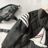 D122489冬季美式帆船四道杠连帽羽绒棉服面包服棉衣外套 商品缩略图7