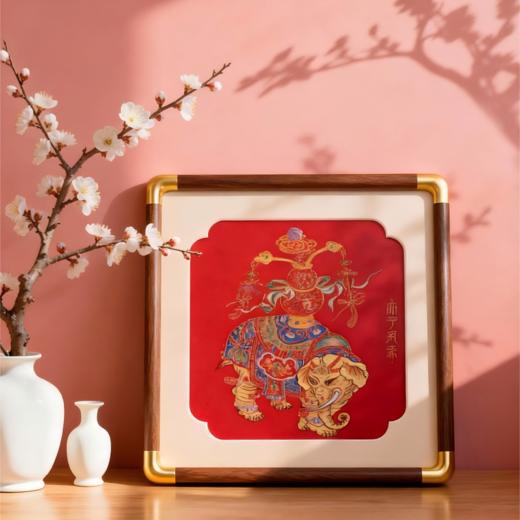 万事利方形织锦摆件 商品图2