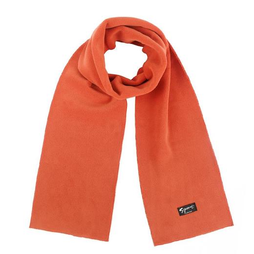 摇粒绒保暖围巾女冬季高级感纯色围巾百搭护颈防寒户外加长款围脖 商品图4