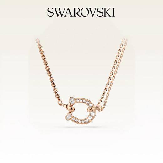 心选丨Swarovski/施华洛世奇施家"红"运马蹄项链耳环耳钉配饰本命年送礼{新年送好礼} 商品图2