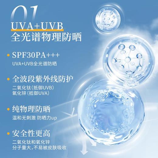 植物主义防晒霜准孕妇防晒乳轻薄透气清爽不油腻物理防晒霜spf30 商品图3