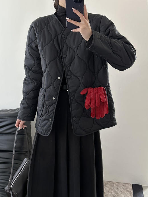 小葫芦纹加绒外套 商品图13