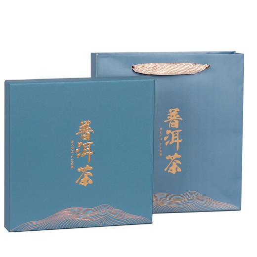 【普洱茶单茶饼礼盒】普洱熟茶 云南普洱普洱生茶茶叶 春节新年送礼佳品 商品图4