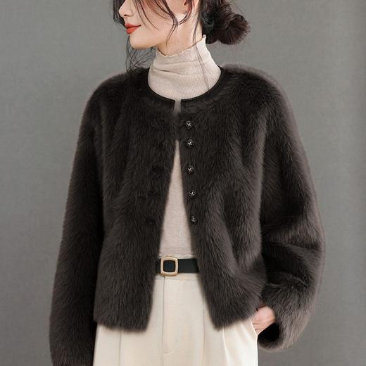 CC 11-9368小香风外套加厚气质轻奢上衣宽松 商品图2