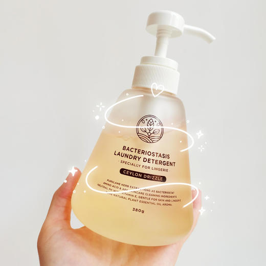 【送旅行装】元本生活马齿苋内衣洗衣液 400ml/瓶*4 植萃配方，萃取马齿苋精华，中性洗涤温和配方 商品图2