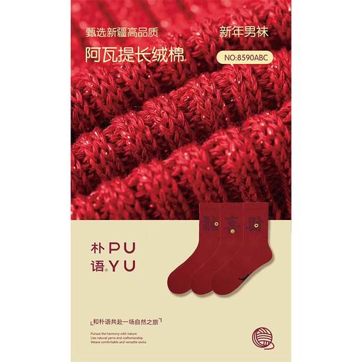 朴语马上有钱男士鸿运袜（样式请备注） 商品图2