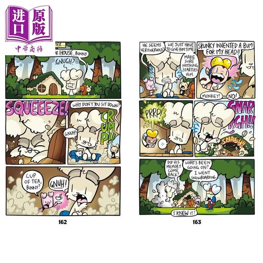 【中商原版】兔子大战猴子09 兔子大狂欢 Bunny vs Monkey Bunny Bonanza 英文原版 儿童漫画故事书 幽默搞笑故事集 进口童书 商品图3