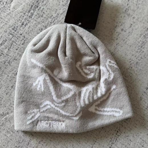 D122457双面提花刺绣款无边帽防寒线绒帽针织帽 商品图12