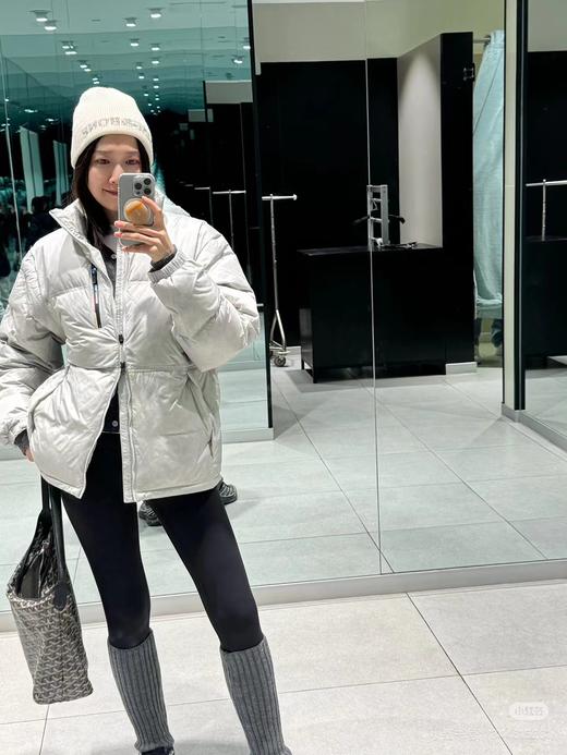 D122480高效保暖舒适纯色羽绒服600蓬鹅绒雪绒服 商品图7