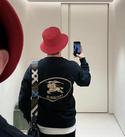 Bur原单就一批战马徽标圆领卫衣122402 商品图7