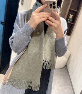 秋冬特惠💰350 爱马仕男女同款高端羊毛针织围巾！可正式，可随意