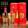 【限时折扣】五粮液仙林生态传世富贵画卷礼盒，500ml*2瓶，含礼袋，五粮液集团出品，“花开富贵”寓意美好 商品缩略图0