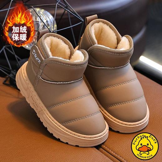【小黄鸭】儿童童鞋儿童雪地靴男女童防滑冬季靴子加绒大棉鞋男孩加厚棉靴24-40 商品图2