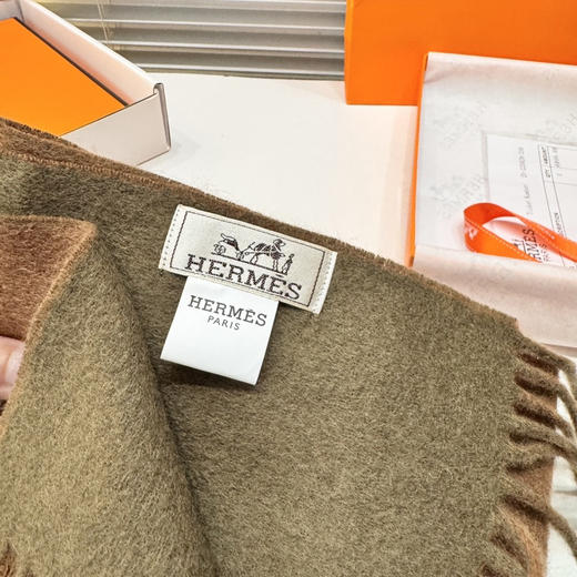 秋冬特惠💰330 爱马仕男女双面围巾 商品图8