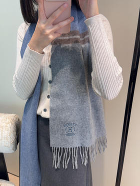 秋冬特惠💰340 Hermes · 爱马仕男女围巾 难得一见的温柔配色