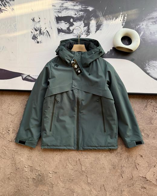 笛桑特 百搭时尚简约舒适含棉连帽夹克 棉衣 情侣款羽绒棉服 商品图2