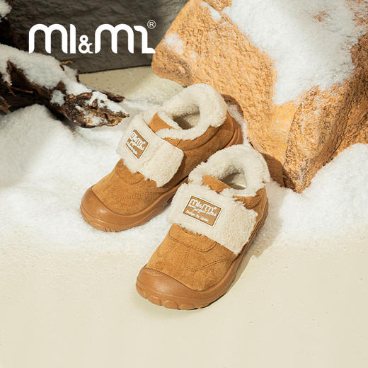 M1M2绒绒盖棉靴M542C9009 商品图3