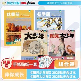《阳光少年报》小少年/大少年  2025年春夏/秋冬合订本