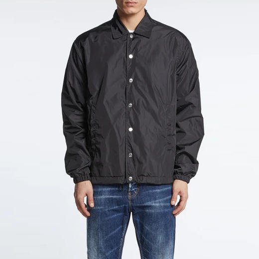DSQUARED2 男士字母徽标印花夹克外套 黑色 S71AN0647 S53817 900 商品图1