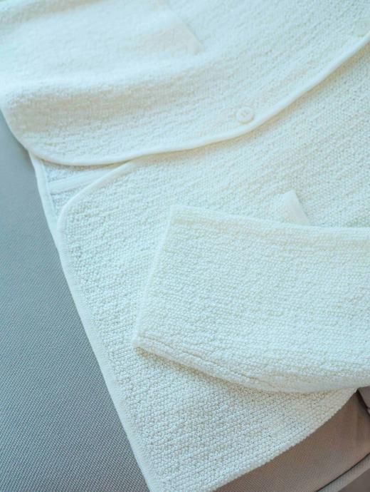 霜籁|优雅V领肌理感羊毛衫两件套 商品图8