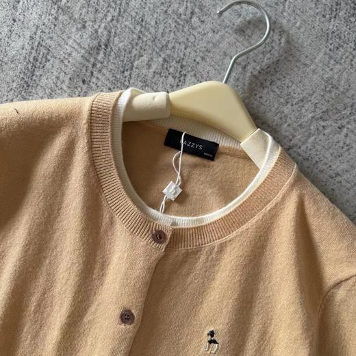 D122481长袖羊毛衫女士纽扣开衫秋季上衣时尚通勤针织衫 商品图13