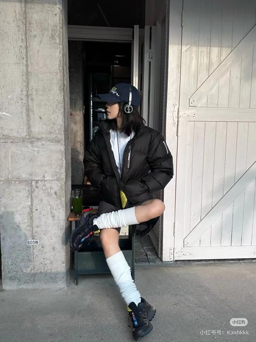 D122480高效保暖舒适纯色羽绒服600蓬鹅绒雪绒服 商品图10