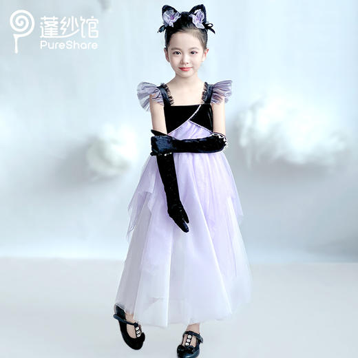 【非质量问题不退换】暗夜精灵连衣裙 商品图4