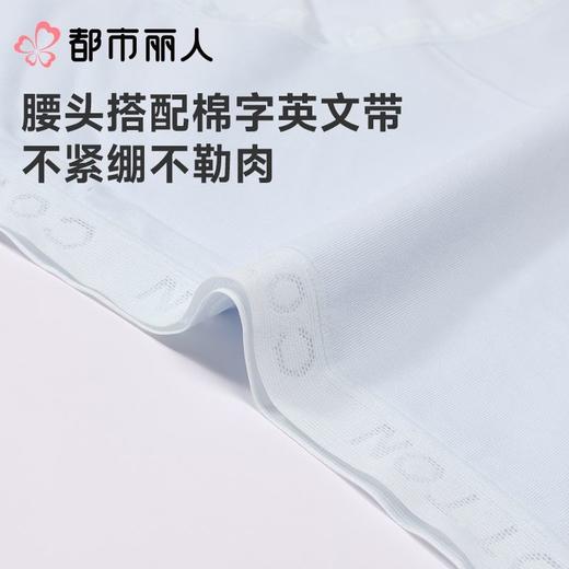 都市丽人内裤红品女士内裤40支棉内裤宽版包覆内裤LKC5I801 商品图4