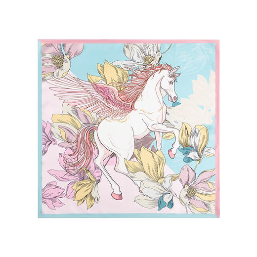 2026总台春晚方巾-玉兰赋·颂福 商品图5