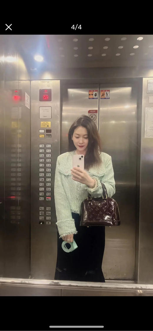 LV 大号 alma 漆皮 车厘子色 贝壳 包 商品图3