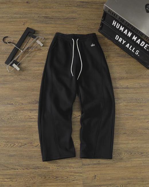 D122482休闲通勤阔腿设计加厚奥粒绒小弯刀裤 商品图5