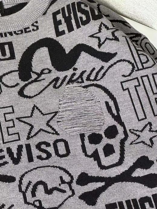 D122430满印情侣款柔软亲肤毛衣针织衫 商品图12