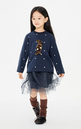 jnby  26年春款  长袖T恤  1Q1112040