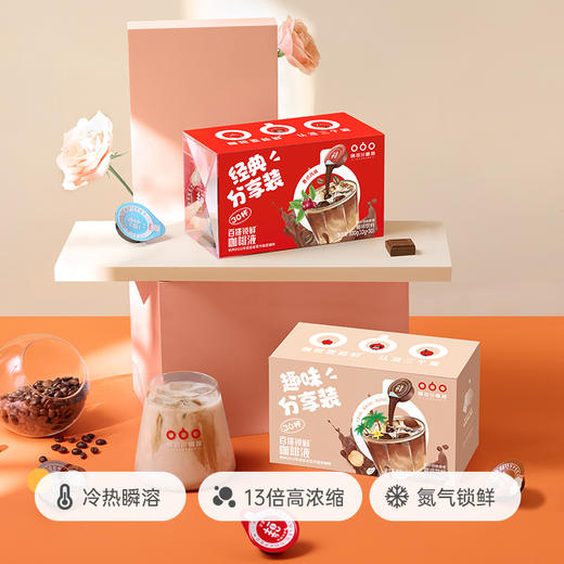 （2026年8月到期）隅田川咖啡胶囊双味组合30颗生椰榛果分享装 商品图0