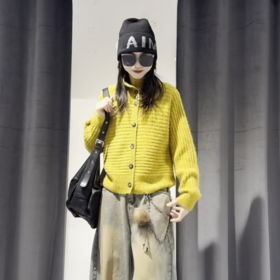 SNC中排扣毛织上衣51206 冬季 060644012236