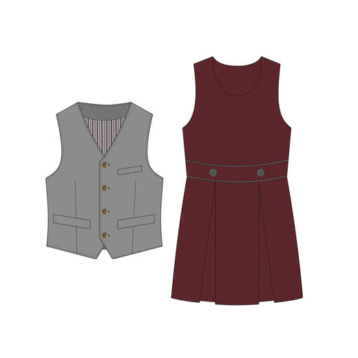 渝北区龙兴实验小学—男马甲/女连衣裙 商品图0