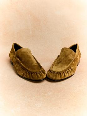 秋冬复古｜麂皮绒乐福