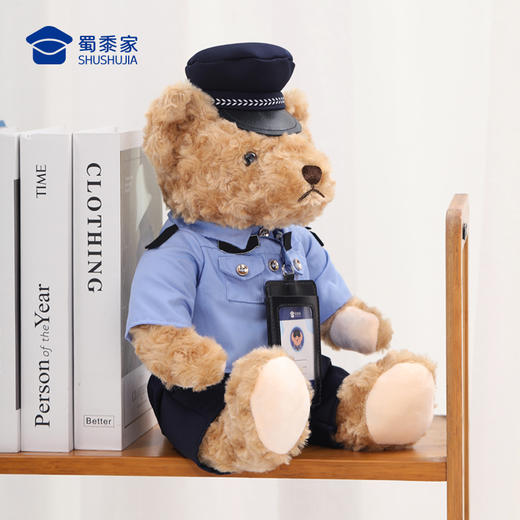 【实付满199送钥匙扣】【墨镜证件熊威威（可定制）】定制毛绒玩偶礼品礼物 儿童毛绒玩具家居摆件 商品图6