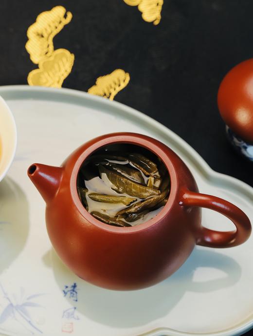 【高货好茶】【刮风寨】纯正2017年刮风寨小高杆古树料头春，总茶师宣哥严选刮风寨8号茶农:邓福江家原料！357克/饼 商品图4