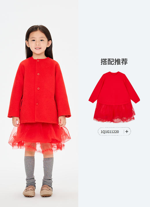 jnby  26年春款  毛呢夹克  1Q1813540 商品图4