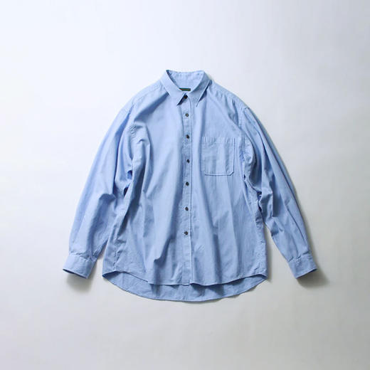 SOE Garment Dyed Dad Shirts 成衣染色廓形长袖衬衫 商品图0