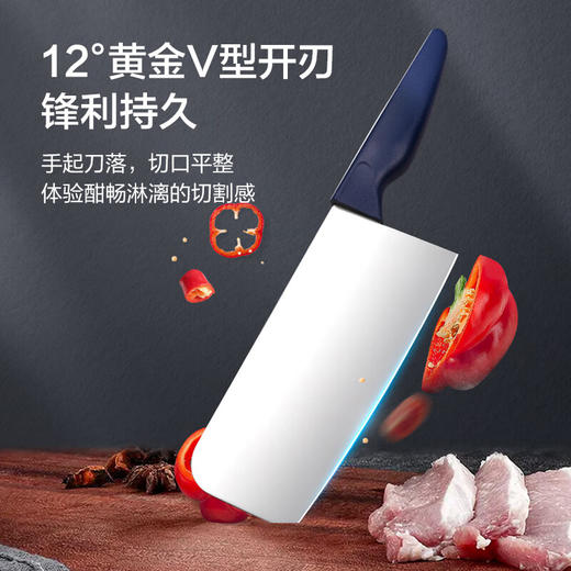 美穗吉家 304不锈钢抗菌刀具套装5件套 商品图1