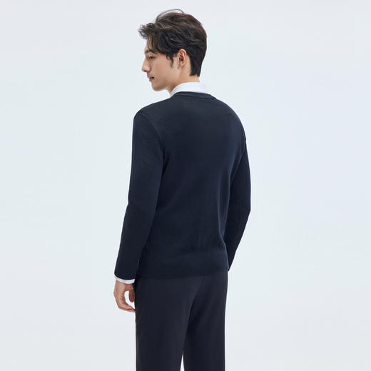 【门店同款&100%绵羊毛】圣得西2025年冬季毛衫温暖舒适简约毛衣 商品图3