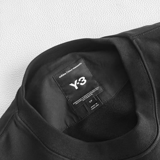 原单正品 Y3山本耀司2025秋冬新品男女同款休闲宽松落肩圆领卫衣，内里抓绒处理，柔软亲肤 保暖性非常好，中山代工厂出货！
尺码：S～XL 商品图4