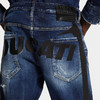 DSQUARED2 男士字母徽标印花棉质休闲牛仔裤 深蓝色 S71LB1705 S30664 470 商品缩略图3