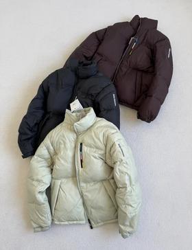 D122480高效保暖舒适纯色羽绒服600蓬鹅绒雪绒服