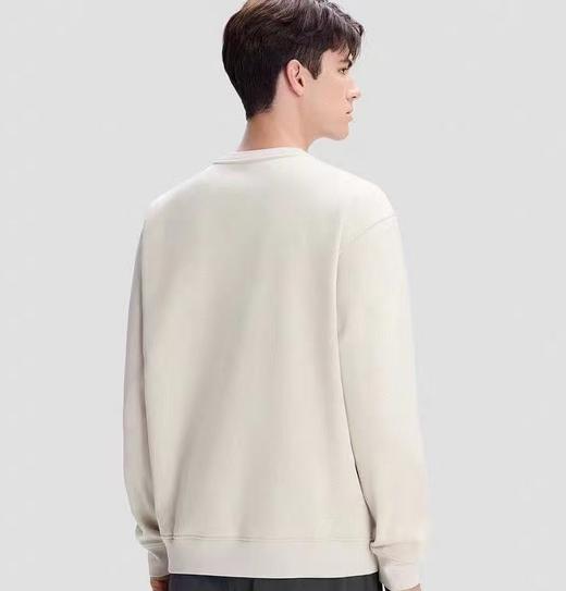 D122470男女同款针织加绒套头休闲卫衣 商品图11