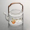 微哲明丨茶艺师3代  蒸煮茶艺师壶 提梁壶 精品玻璃壶 升级陶瓷内胆 1200ml 单壶  商品缩略图2