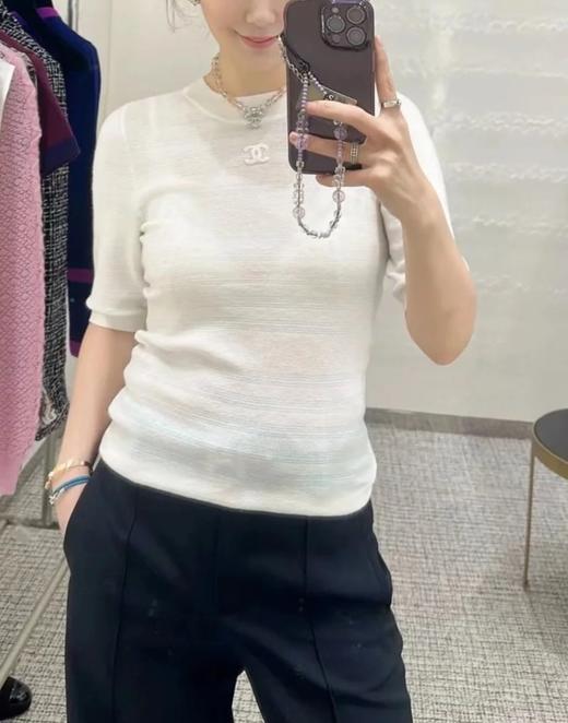 女款羊绒短袖针织衫ba025 商品图2