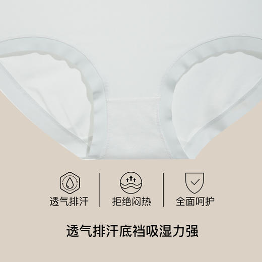 【满3条/29元】（中版）【秀黛】女精选时尚平角裤女士内裤【1条】W7339010T【门店同款】【内裤非质量问题不退换】 商品图2